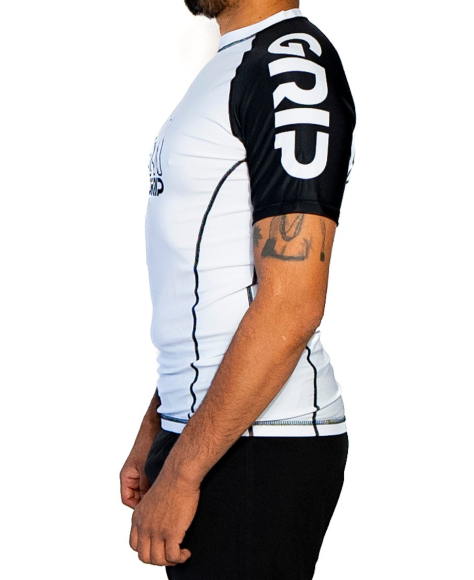 Rash guard Classic manga corta blanca