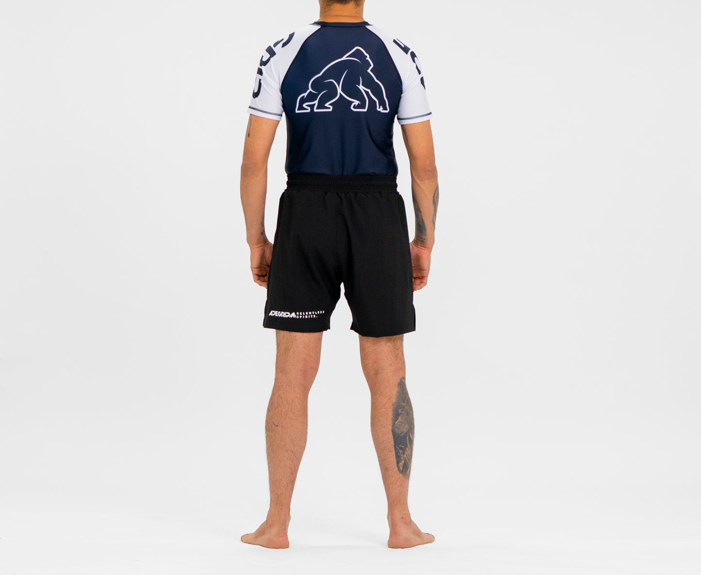 Rash guard Classic manga corta azul marino
