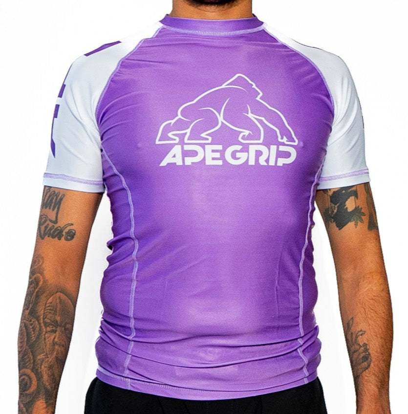 Rash guard Classic manga corta Morado(LILA)