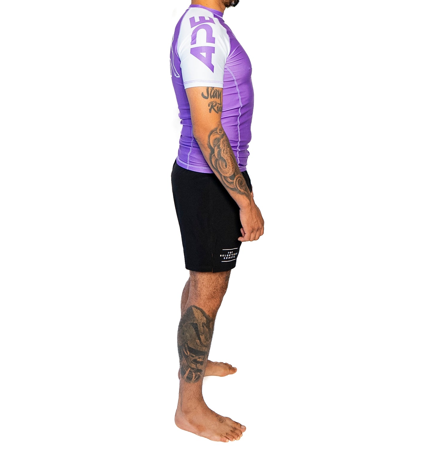 Rash guard Classic manga corta Morado(LILA)