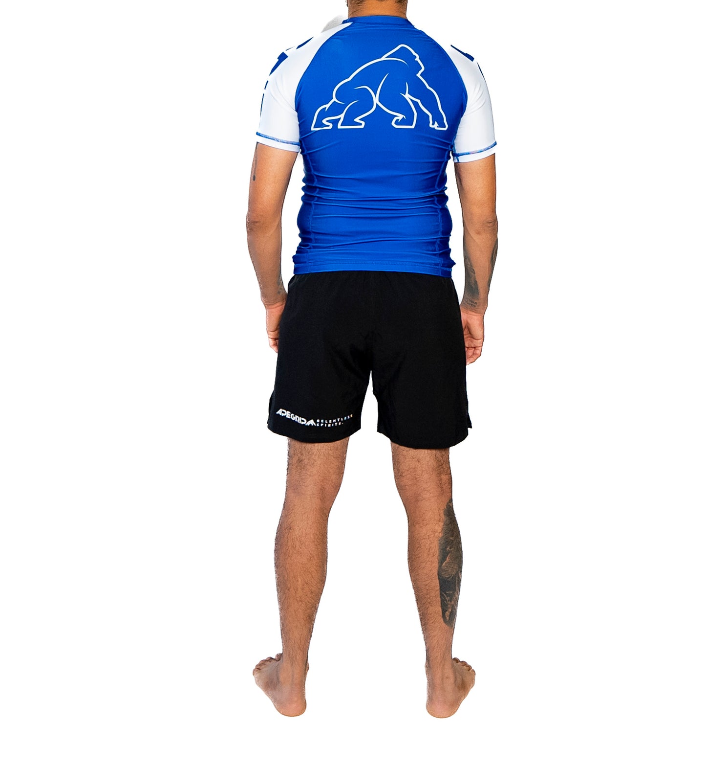 Rash guard Classic manga corta azul
