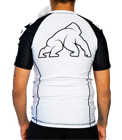 Rash guard Classic manga corta blanca