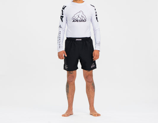 Rash guard Relentless blanca manga larga