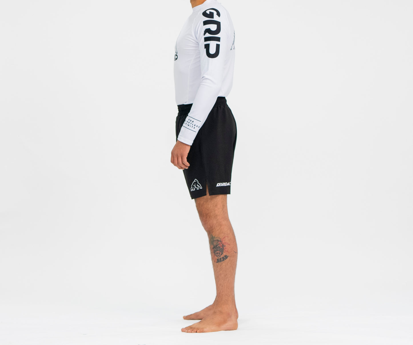 Rash guard Relentless blanca manga larga