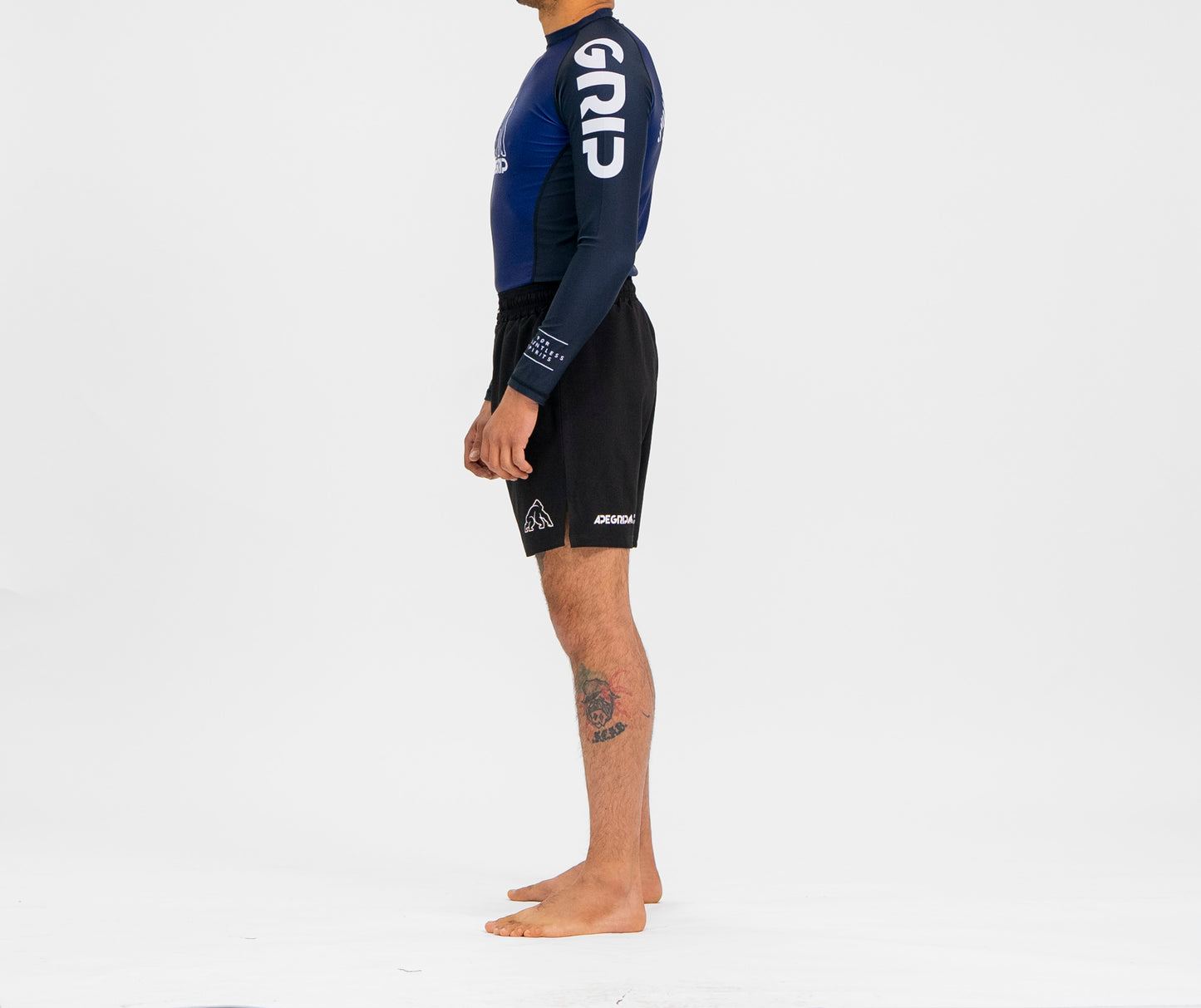 Rash guard Relentless Azul manga larga