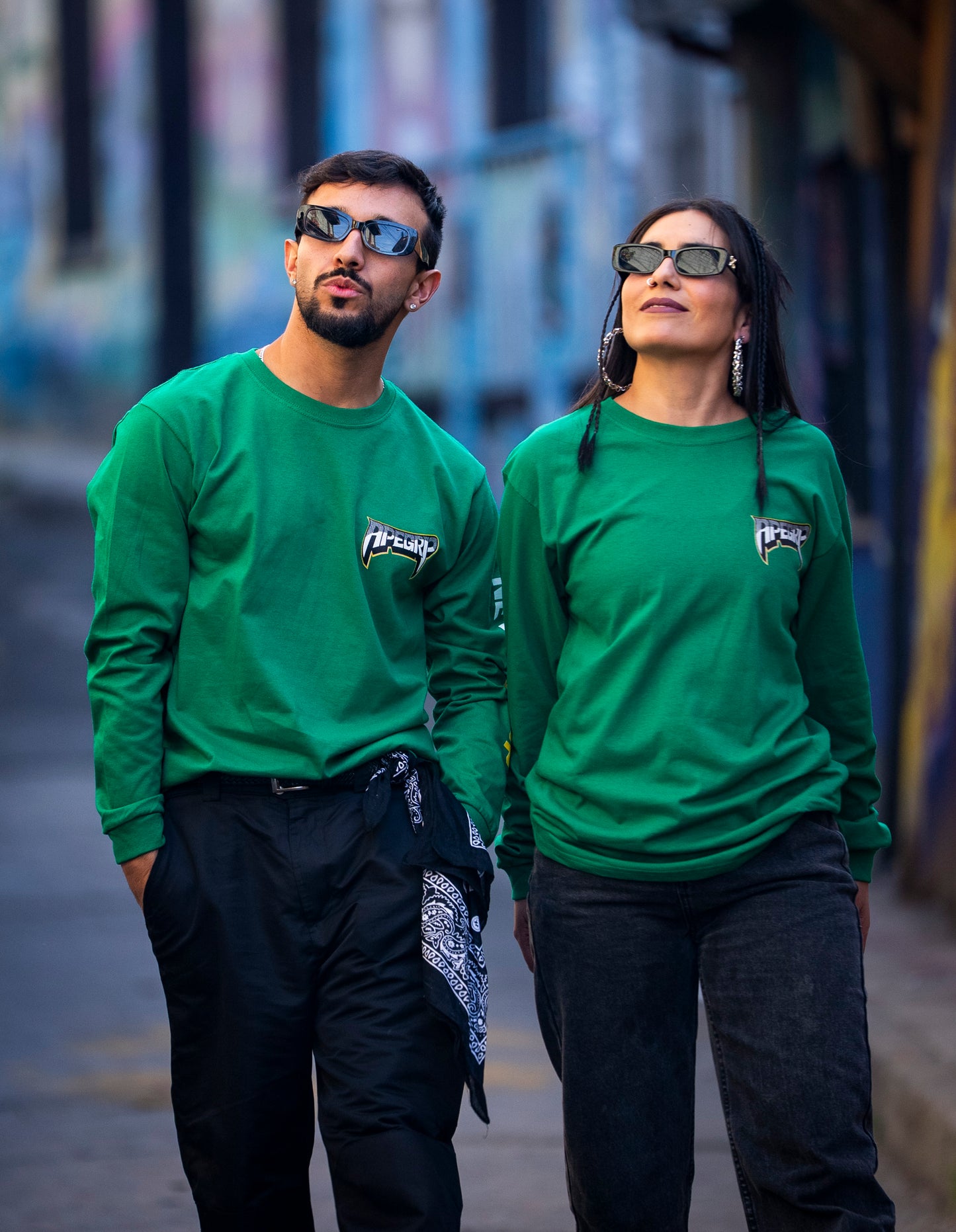 Polera de algodón "Never Give Up"