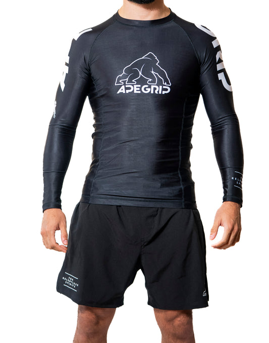 Rash guard Relentless negra manga larga