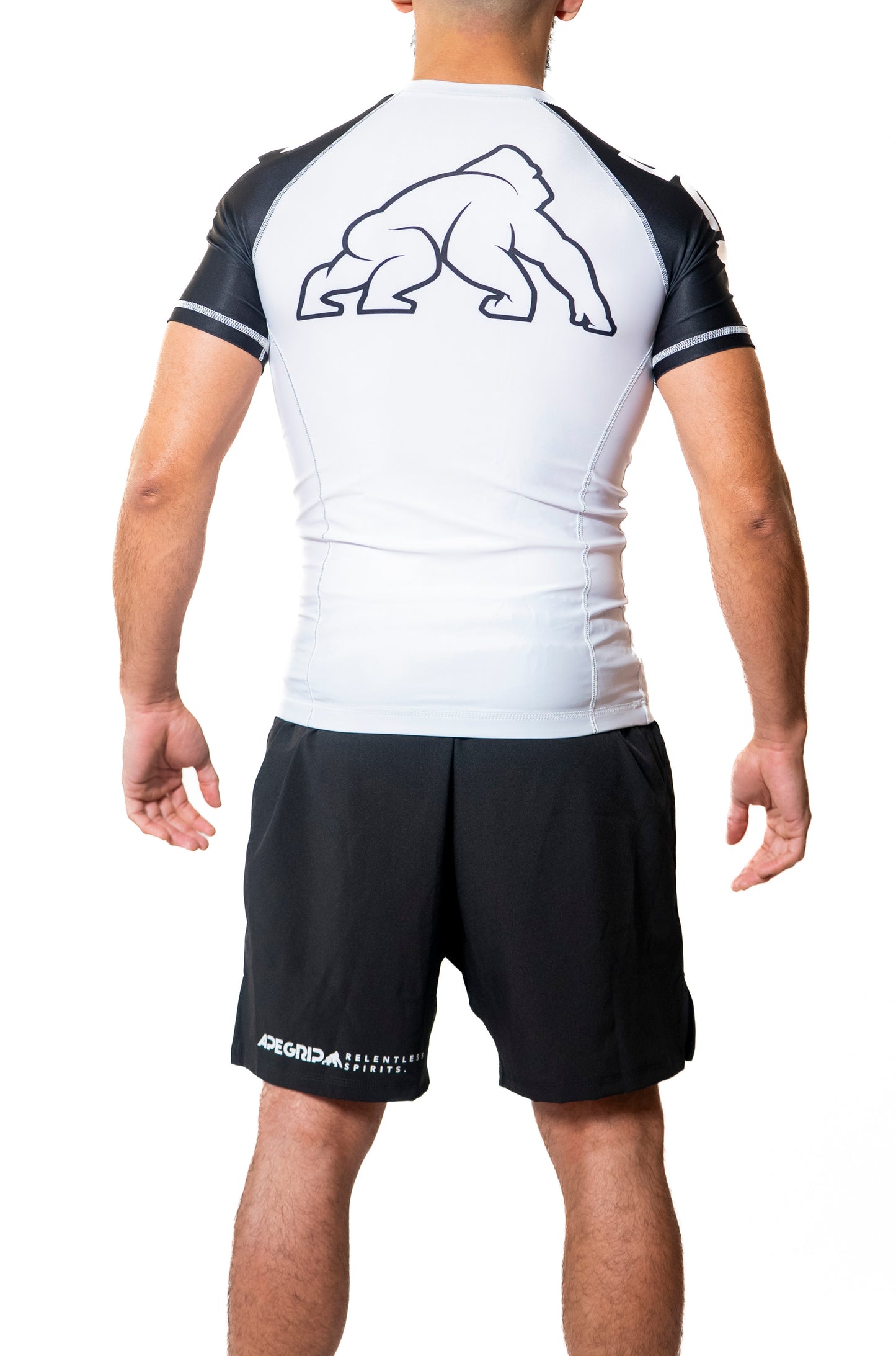 Rash guard Classic manga corta blanca