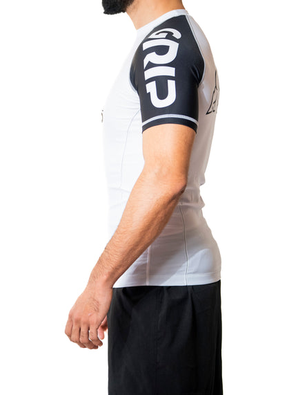 Rash guard Classic manga corta blanca