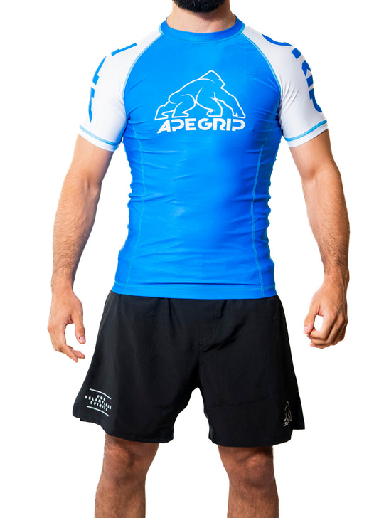 NUEVA Rash guard Classic manga corta azul claro