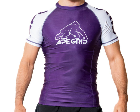 Rash guard Classic manga corta Morada