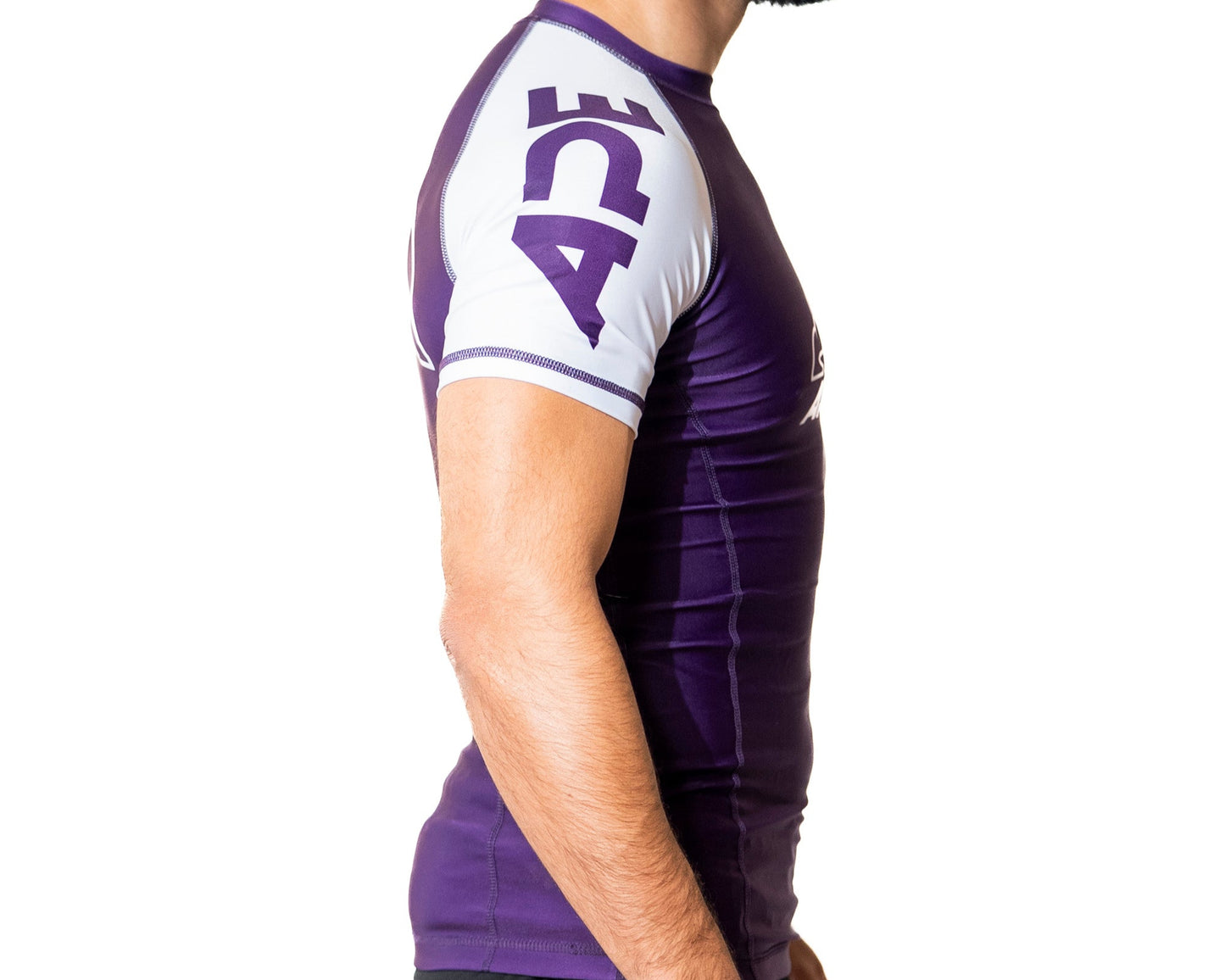 Rash guard Classic manga corta Morada