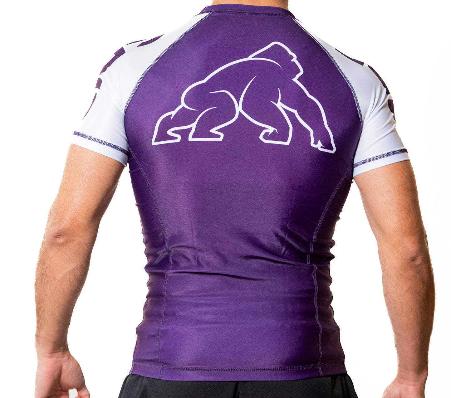 Rash guard Classic manga corta Morada