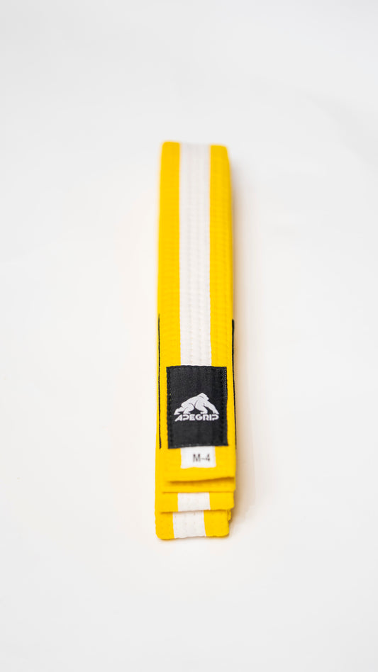 Cinto Amarillo/Blanco  niños