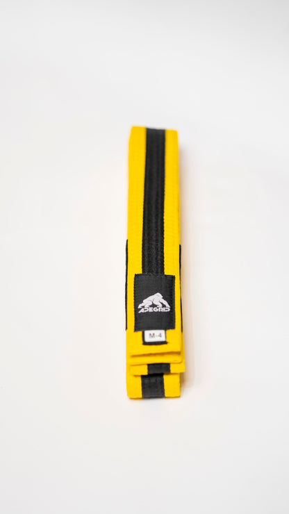 Cinto Amarillo/Negro niños