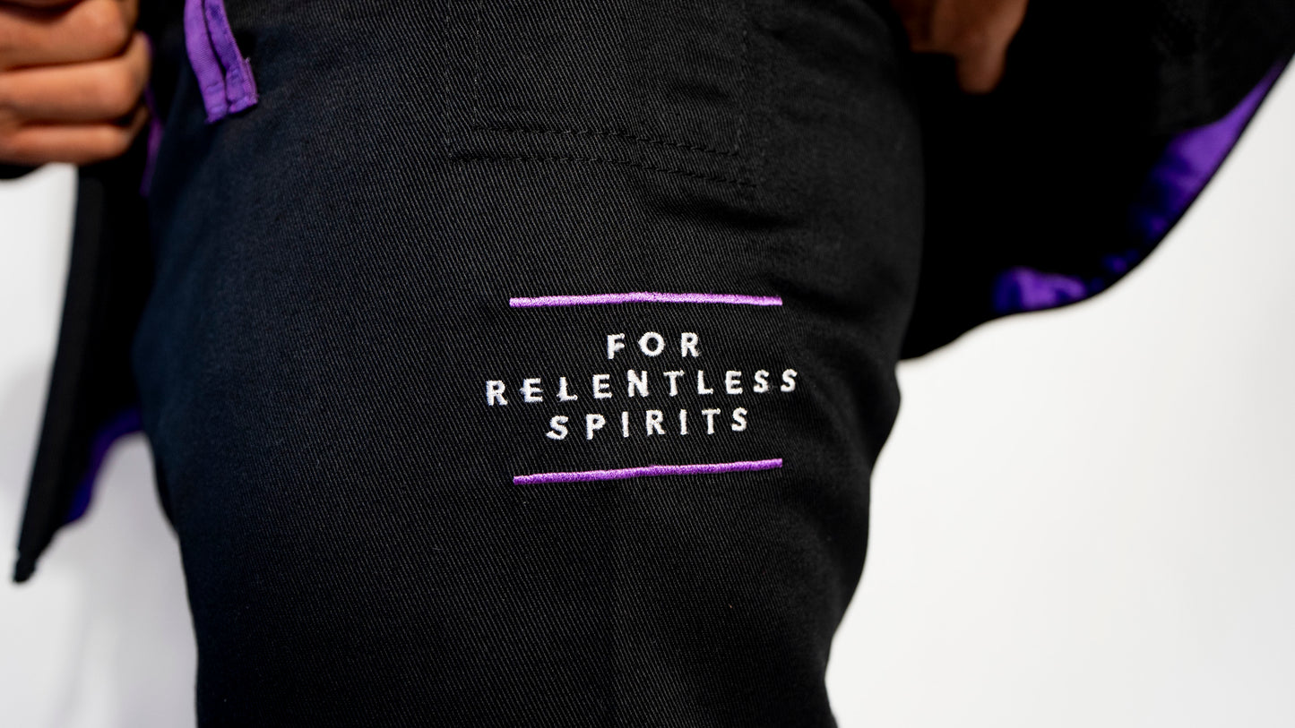 Kimono Relentless Limit edition  Black Purple