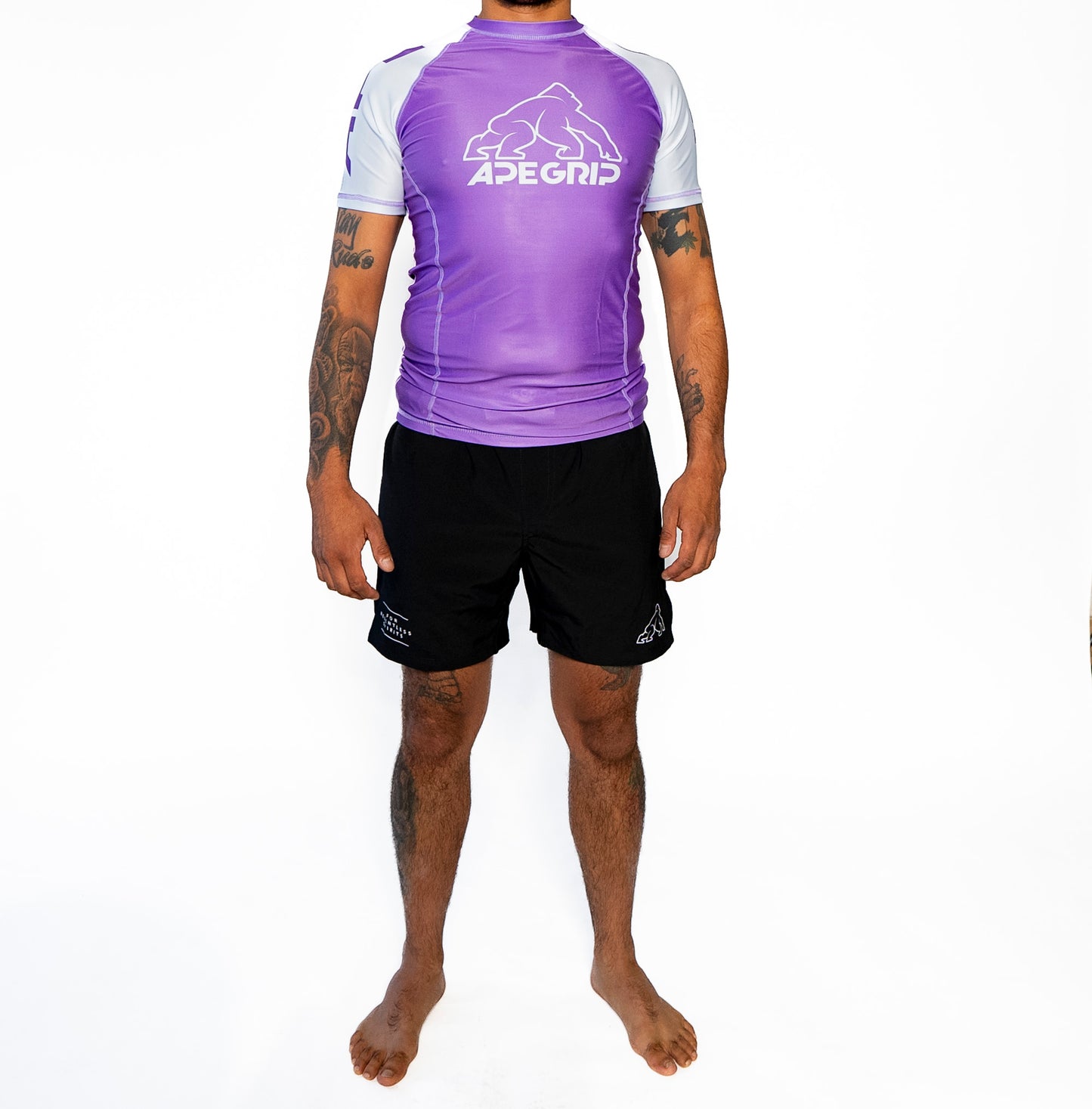Rash guard Classic manga corta Morado(LILA)