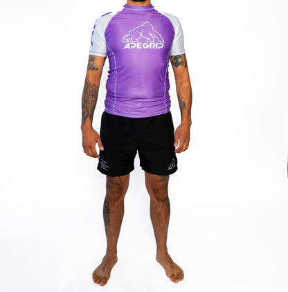 Rash guard Classic manga corta Morado(LILA)