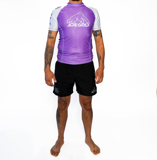 Rash guard Classic manga corta Morado(LILA)