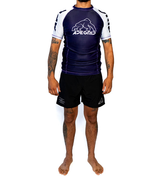 Rash guard Classic manga corta Morada