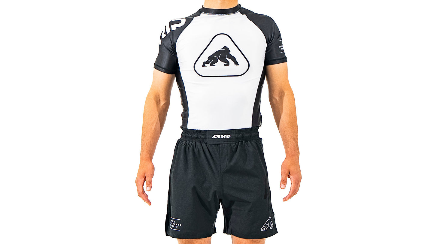 RASH GUARD ICON – COMPETICIÓN BLANCA