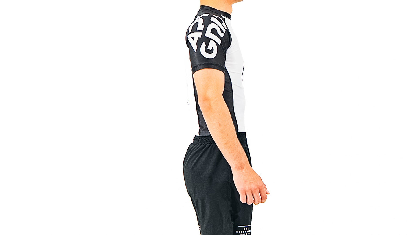 RASH GUARD ICON – COMPETICIÓN BLANCA