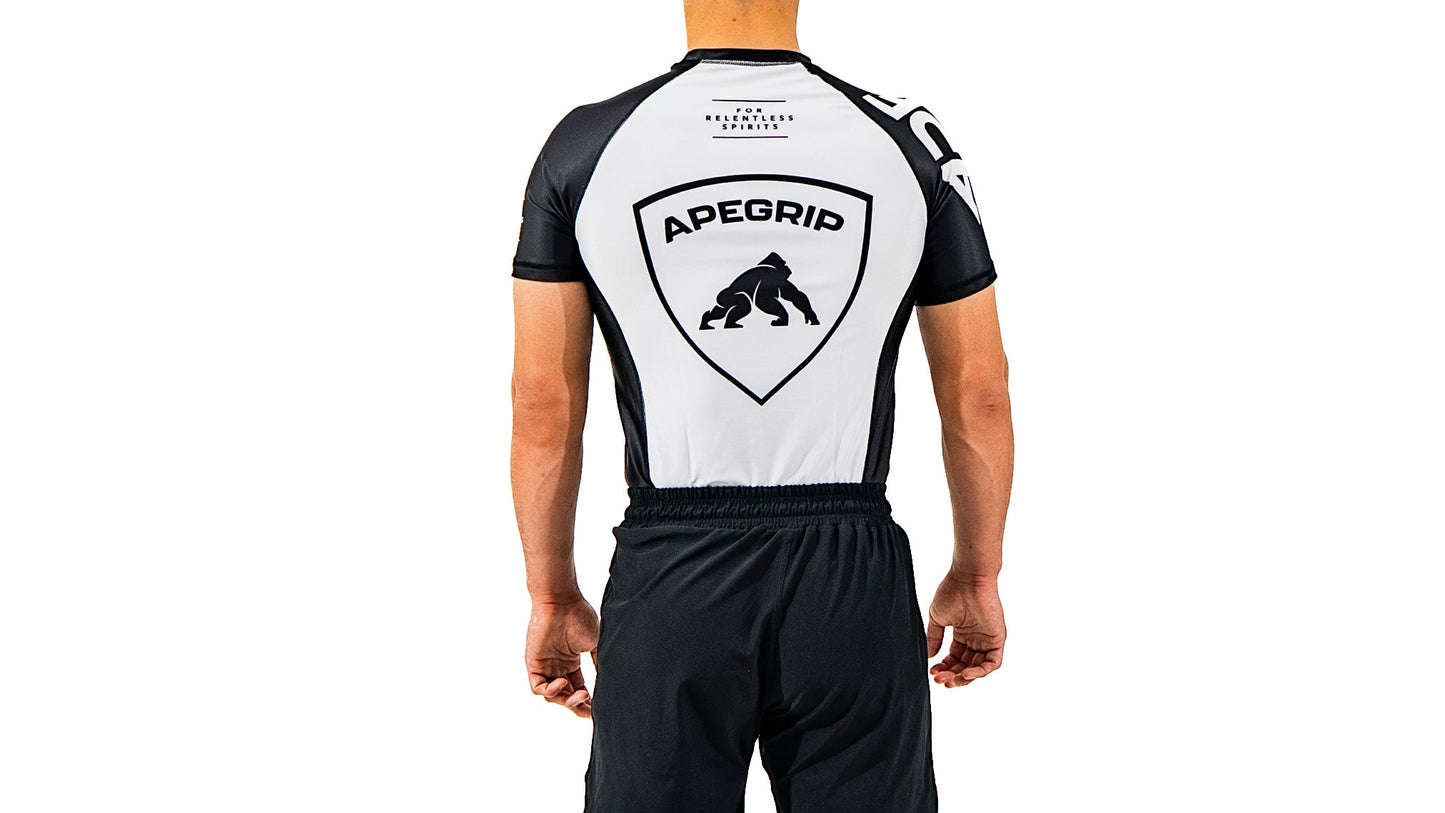 RASH GUARD ICON – COMPETICIÓN BLANCA