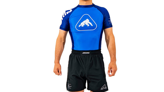 RASH GUARD ICON – COMPETICIÓN AZUL