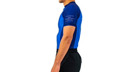 RASH GUARD ICON – COMPETICIÓN AZUL