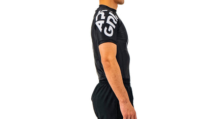RASH GUARD ICON – COMPETICIÓN NEGRO