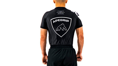 RASH GUARD ICON – COMPETICIÓN NEGRO