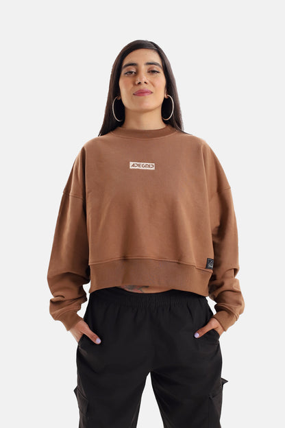Polerón Oversize ApeGrip – Brown Essential