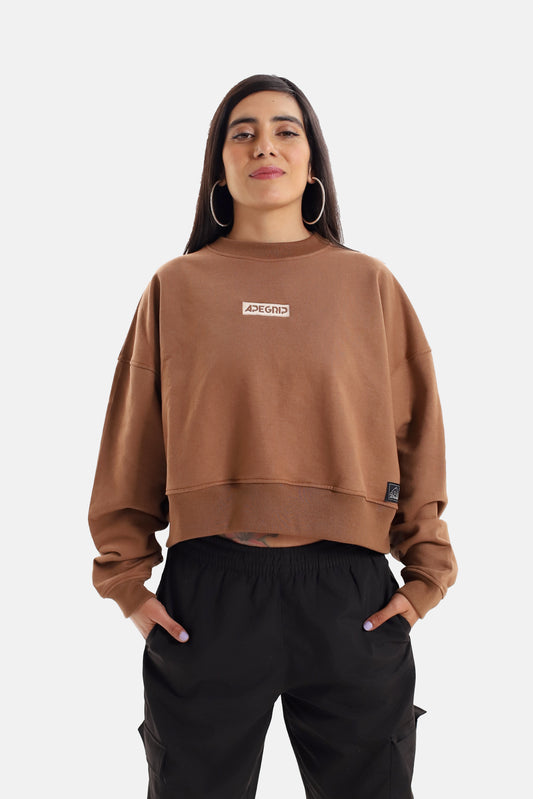 Polerón Oversize ApeGrip – Brown Essential