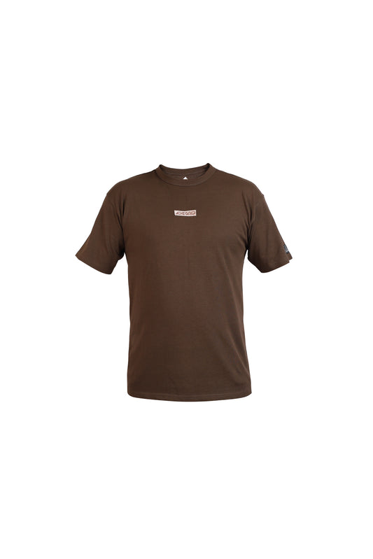 Polera Minimal Embroidered – Brown Edition