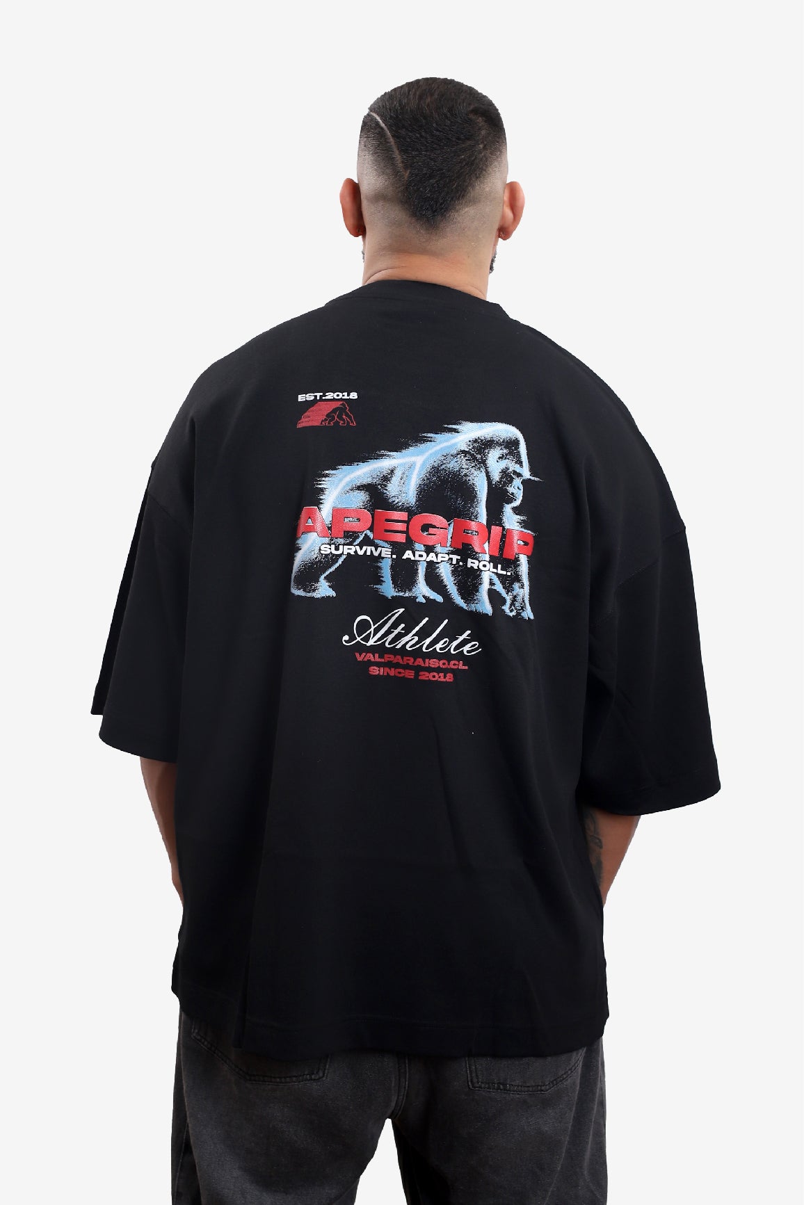 ApeGrip Athlete Bjj Oversize Black