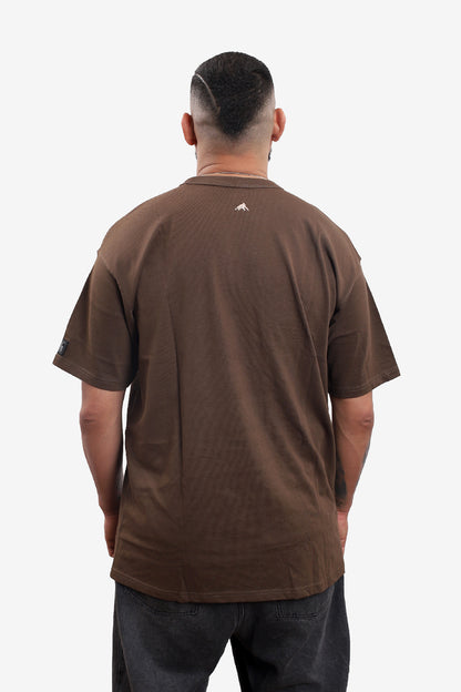 Polera Minimal Embroidered – Brown Edition