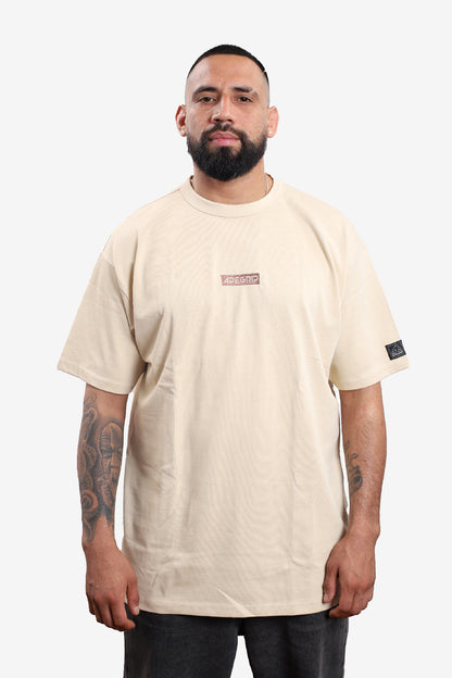 Polera Minimal Embroidered – sand Edition