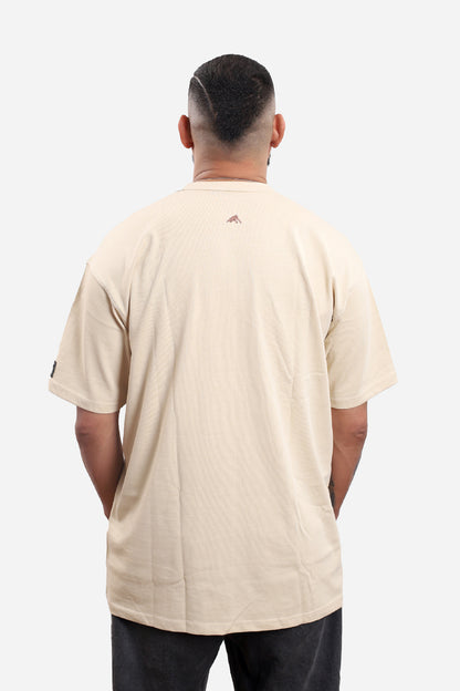 Polera Minimal Embroidered – sand Edition