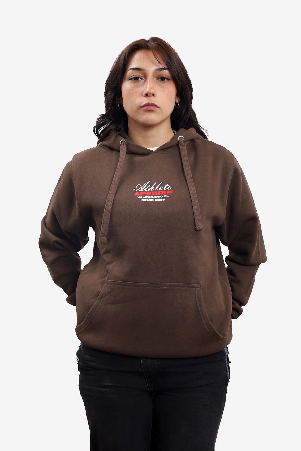 ApeGrip Athlete Hoodie Brown