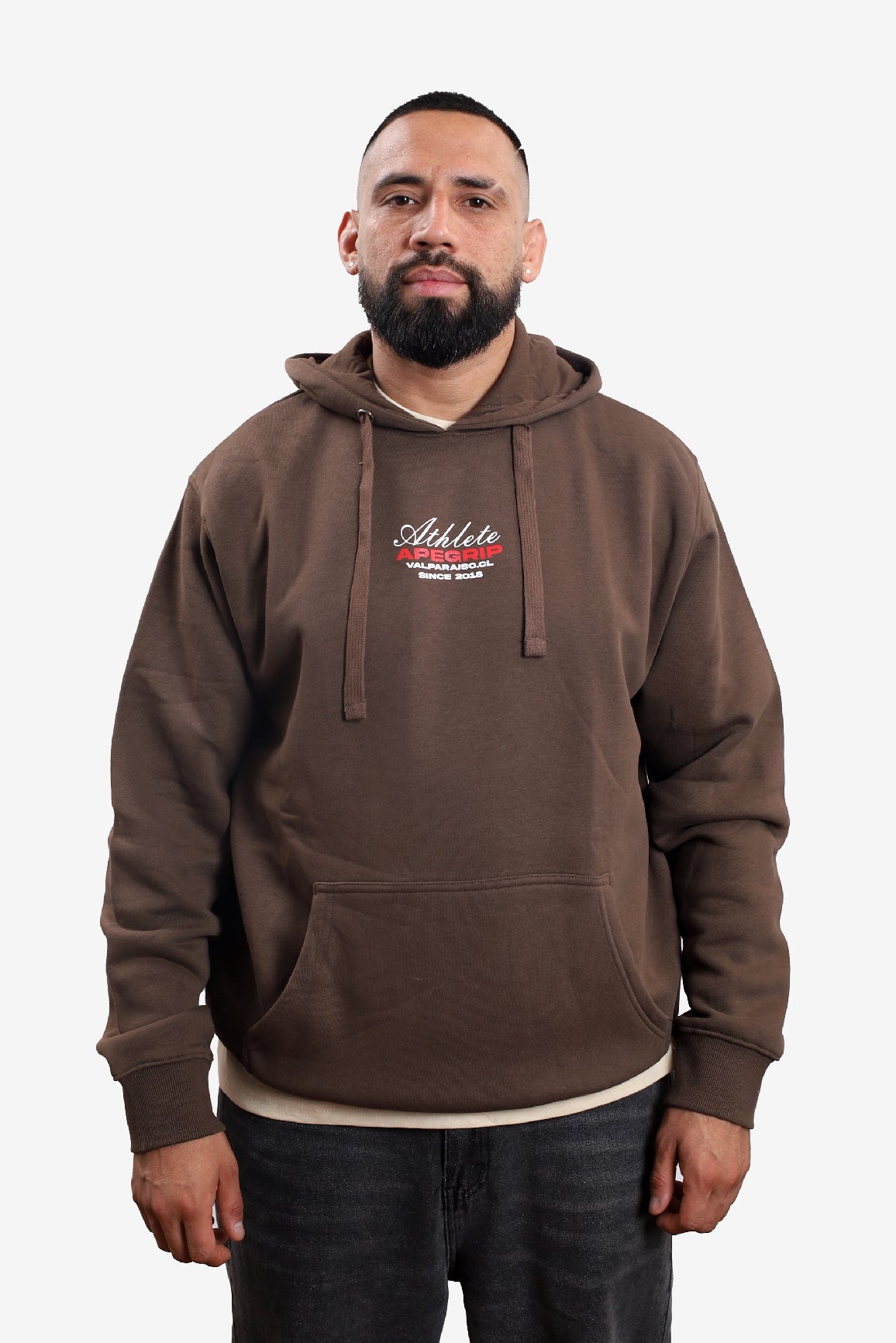 ApeGrip Athlete Hoodie Brown