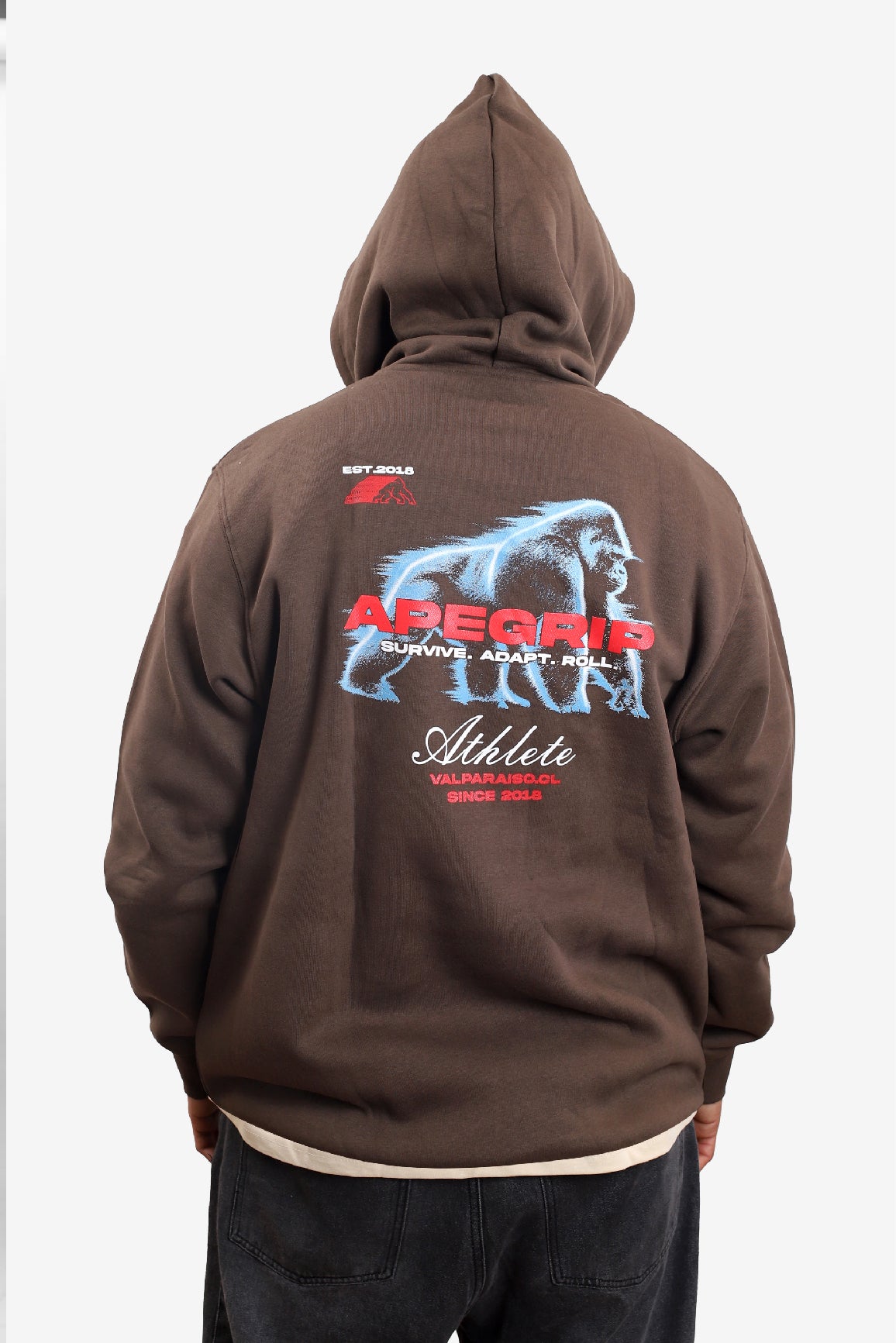 ApeGrip Athlete Hoodie Brown