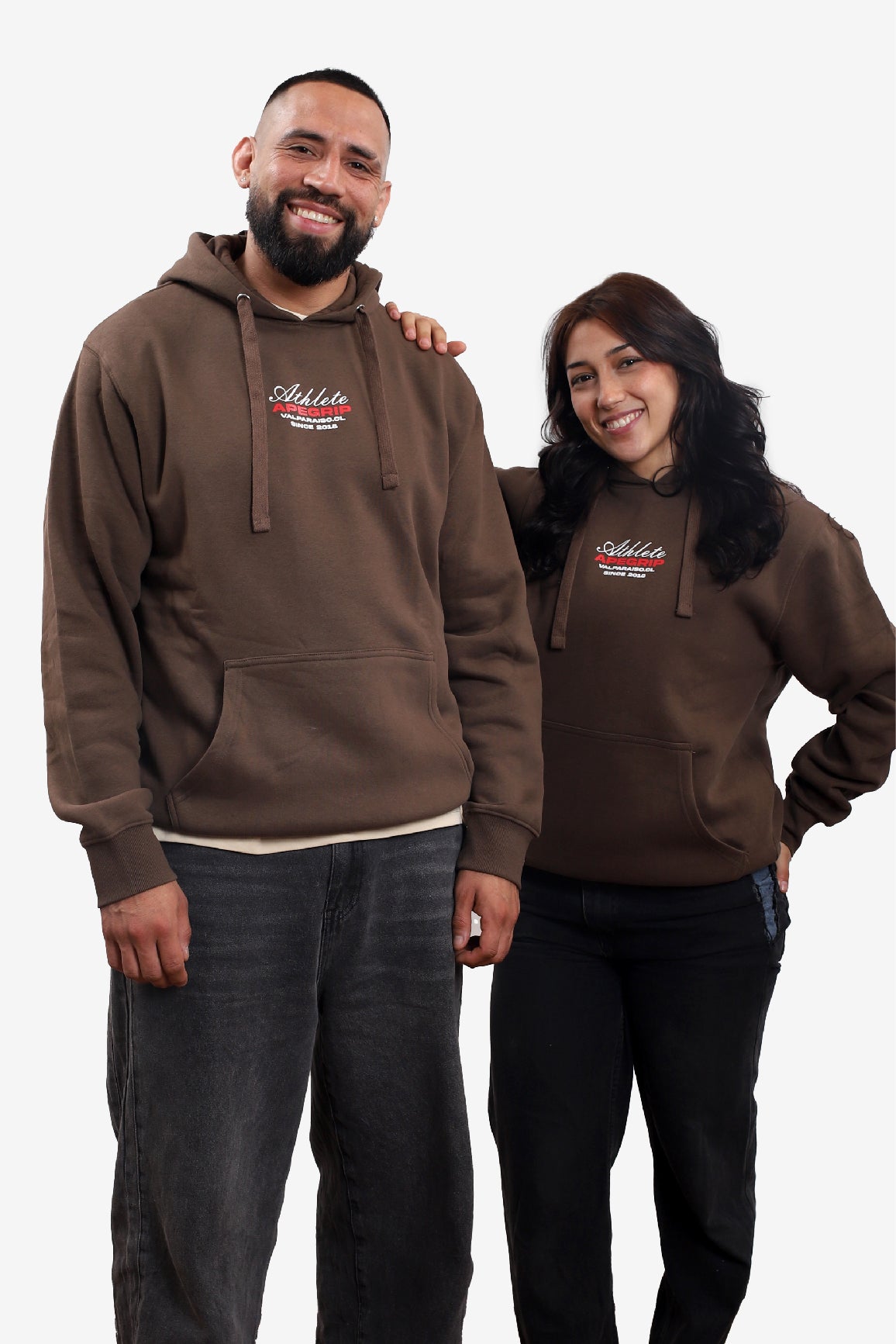 ApeGrip Athlete Hoodie Brown